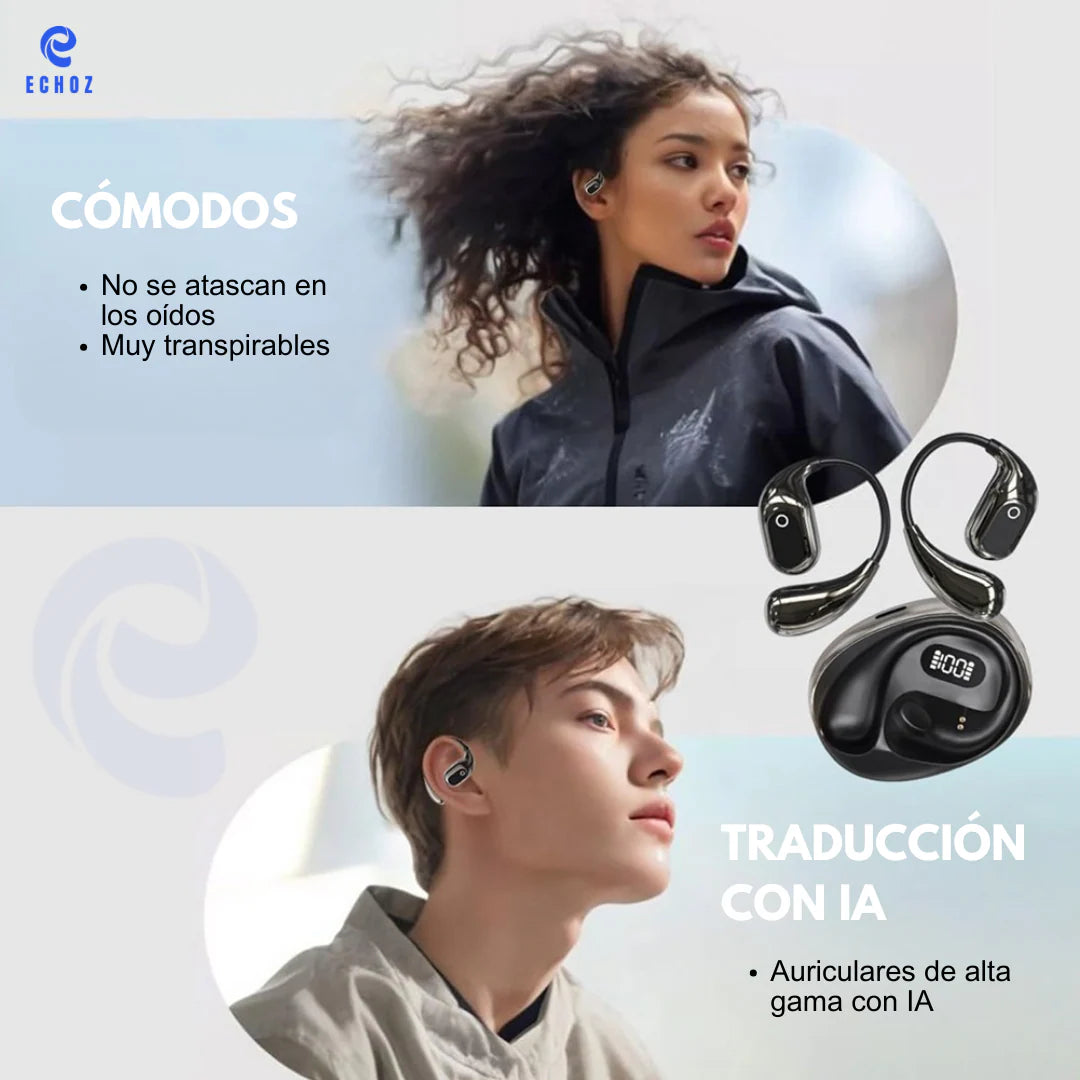 Auriculares Traductores ECHOZ™ 138 idiomas