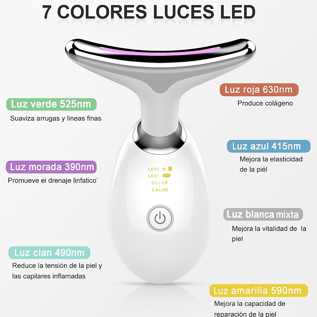 LumiGlow - Masajeador Facial Antiarrugas