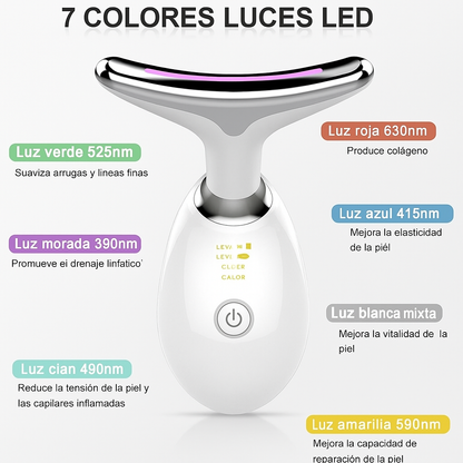 LumiGlow - Masajeador Facial Antiarrugas