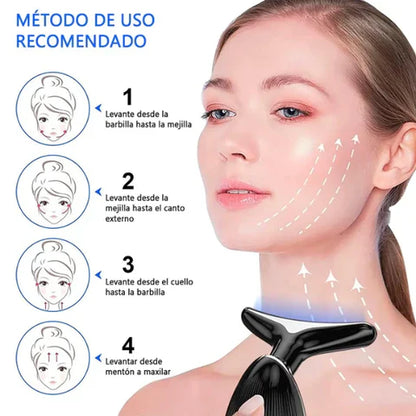 LumiGlow - Masajeador Facial Antiarrugas