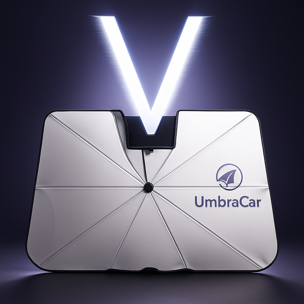 Parasol UmbraCar® - Se abre en segundos, protege por horas.